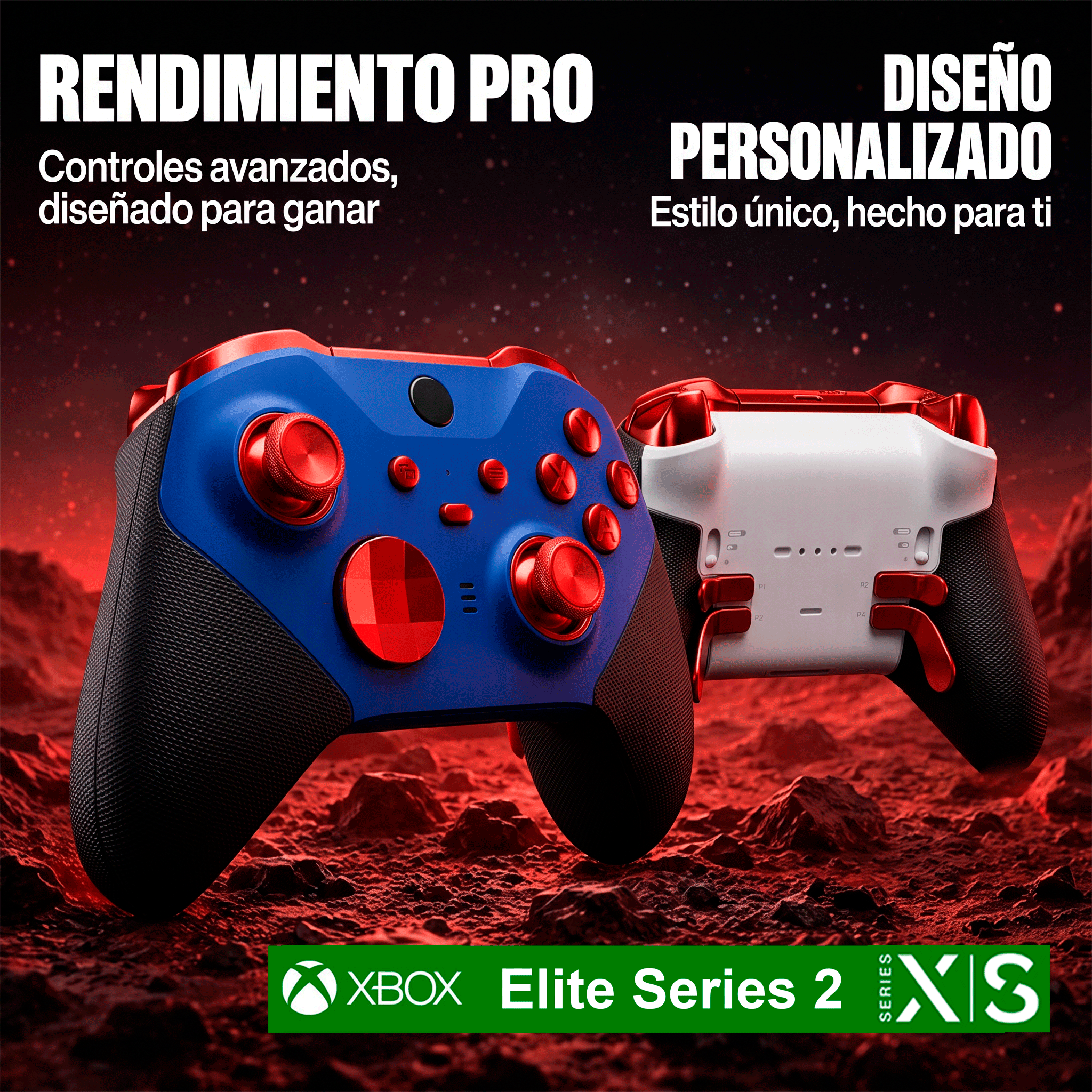 Control Xbox Elite Series 2 Customizado